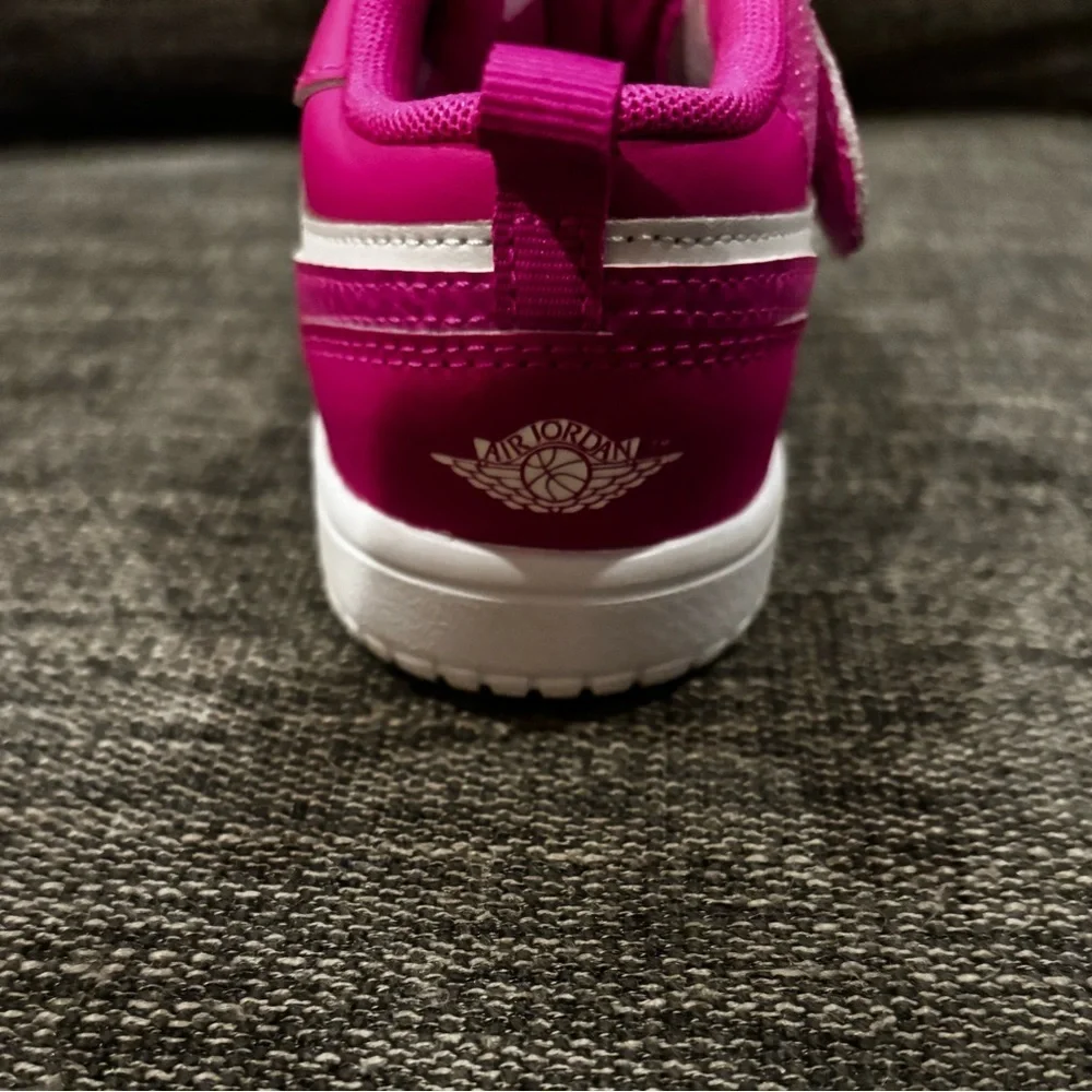 Nike Kids' Air Jordan Low Alt Shoes pink and white size 10c 💖
